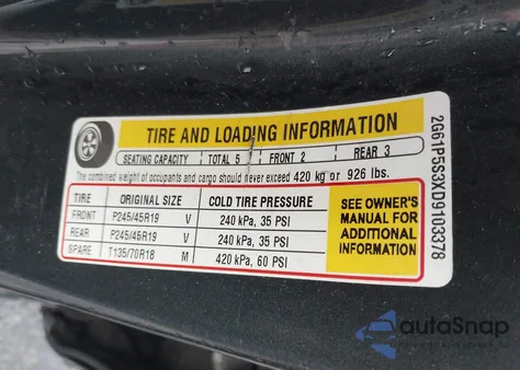 2013 Cadillac Xts Luxury from USA, damaged, VIN 2G61P5S3XD9103378